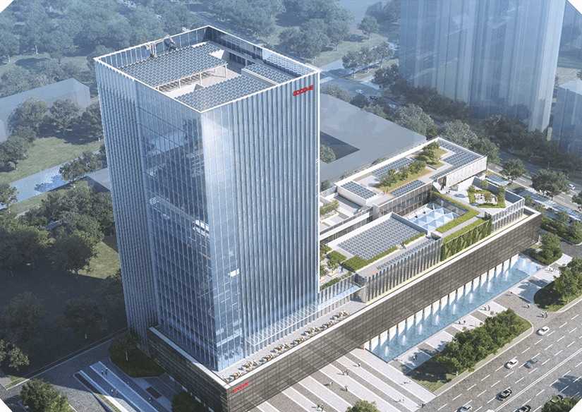 GOODWE globalna siedziba firmy produkującej falowniki fotowoltaiczne i pompy ciepła w Suzhou